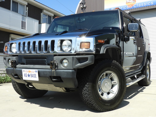 中古車 ハマー H2 タイプg 4wd 5人乗り 1ナンバー の中古車詳細 133 000km ブラック 愛知県 2万円 中古車 情報 中古車検索なら 車選びドットコム 車選び Com