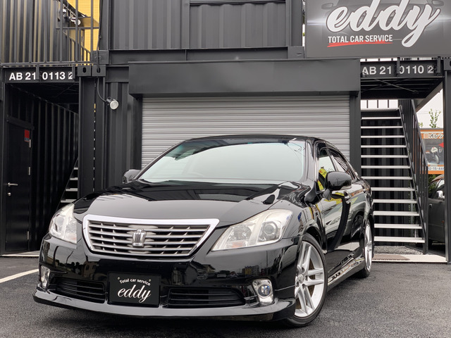 中古車 トヨタ クラウン 2 5 ロイヤルサルーン 後期型 Tein車高調 社外エアロ の中古車詳細 79 000km ブラック 神奈川県 万円 中古車情報 中古車検索なら 車選びドットコム 車選び Com