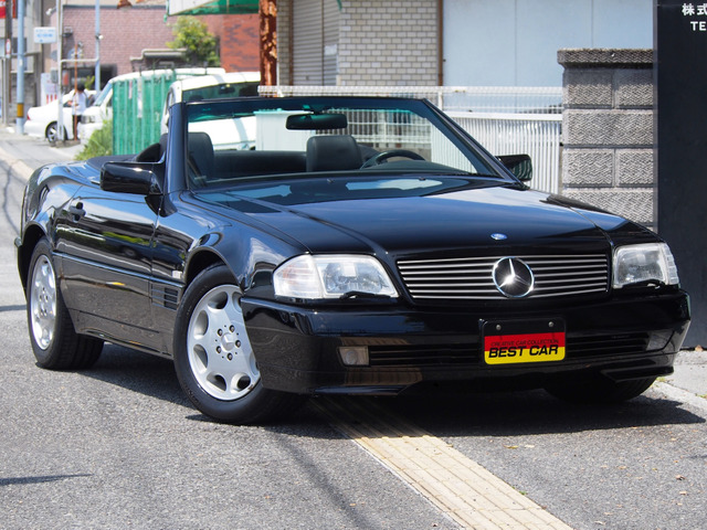SLクラス SL320 超希少ソリッドブラック 本革