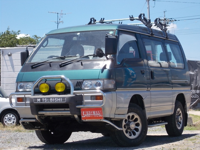 中古車 三菱 デリカスターワゴン 2 5 Glx ハイルーフ ディーゼル 4wd リミテッドエディションナビtvタイベル2 の中古車詳細 227 000km グリーンシルバー2 岡山県 万円 中古車情報 中古車検索なら 車選びドットコム 車選び Com