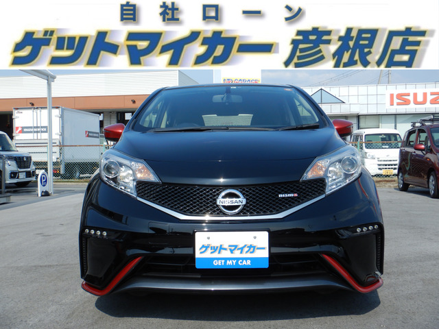 中古車 日産 ノート 1 2 Nismo 自社ローン 滋賀 Led フルセグ の中古車詳細 128 379km ブラック 滋賀県 91万円 中古車情報 中古車検索なら 車選びドットコム 車選び Com