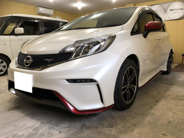 中古車 日産 ノート 1 6 Nismo S 上級グレードnismo S 5速mt の中古車詳細 77 000km ホワイトパール 神奈川県 99 9万円 中古車情報 中古車検索なら 車選びドットコム 車選び Com