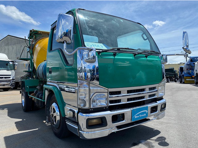 超爆安 中古車 いすゞ エルフ 1 9立米 カヤバ コンクリートミキサー Www Ampselectric Com