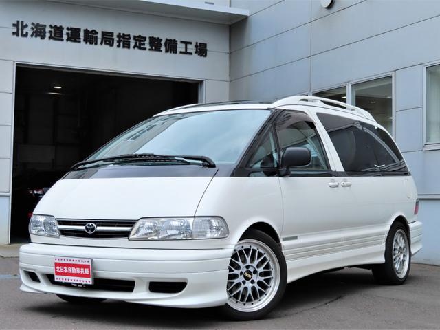 中古車 トヨタ エスティマ 2 4 アエラス 4wd の中古車詳細 92 000km パール 北海道 98万円 中古車情報 中古車 検索なら 車選びドットコム 車選び Com