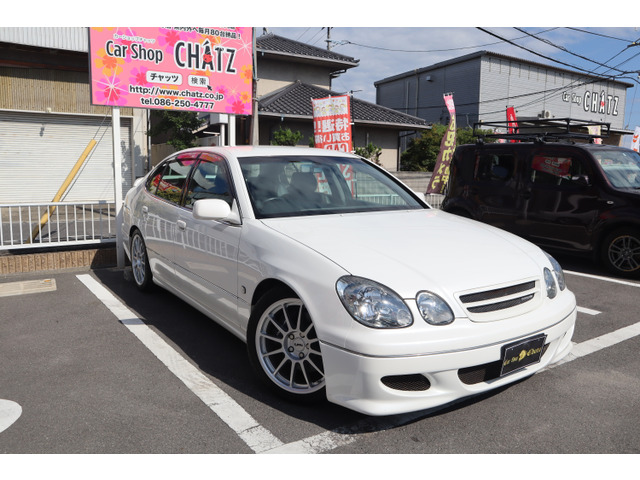 中古車 トヨタ アリスト 3 0 Va300 Tom S 0台限定車 330馬力wターボ の中古車詳細 106 000km パール 岡山県 248万円 中古車情報 中古車検索なら 車選びドットコム 車選び Com
