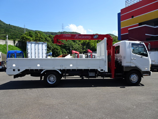 【1/64】 三菱ふそう ファイター 4t ユニック車 Minicar] New release of Mitsubishi Fuso Fighter UNIC vehicle