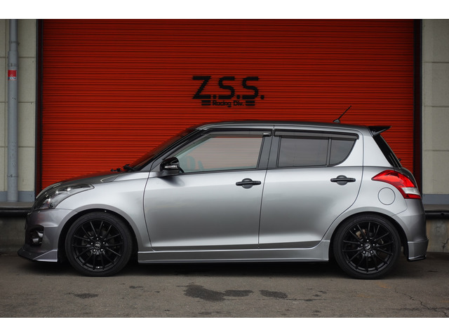 中古車 スズキ スイフト 1 6 スポーツ Slrフルエアロ 塗分カスタム車 車高調 の中古車詳細 91 514km Znc プレミアムシルバーメタリック 宮城県 125万円 中古車情報 中古車検索なら 車選びドットコム 車選び Com