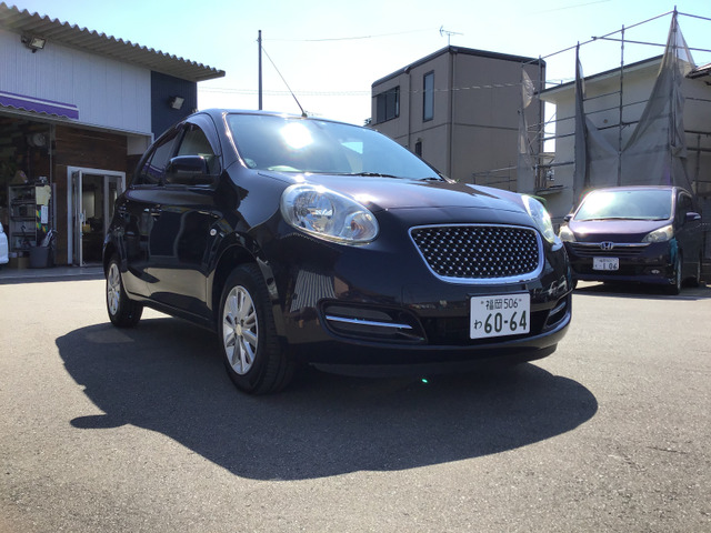 中古車 日産 マーチ 1.2 ボレロ 車検・ETC・ナビ・1年保証付き☆禁煙車 の中古車詳細 (105,122km, ナイトベールパープル, 福岡県,  19万円) | 中古車情報・中古車検索なら【車選びドットコム（車選び.com）】