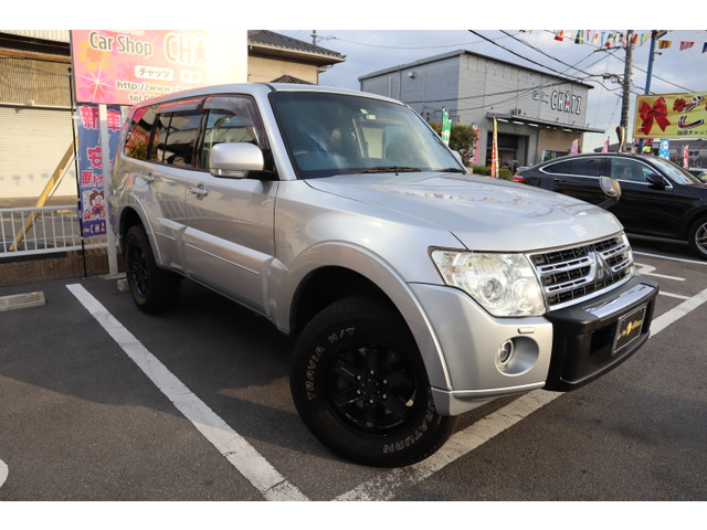 中古車 三菱 パジェロ 3 2 ロング エクシード ディーゼル 4wd ターボ 外17aw ジャオス2リフトup の中古車詳細 154 000km シルバー 岡山県 195万円 中古車情報 中古車検索なら 車選びドットコム 車選び Com