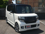 N-BOXカスタム  G・Aパッケージ 禁煙 HID アルミホイール ベンチシート ETC TVナビ