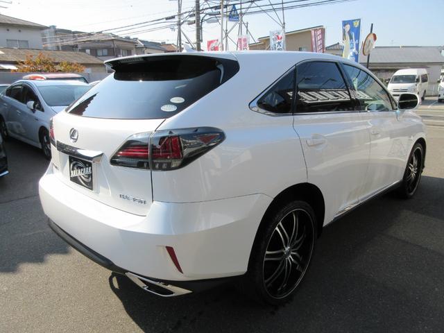 中古車 レクサス RX 350 バージョンL エアサスペンション 4WD 前後20