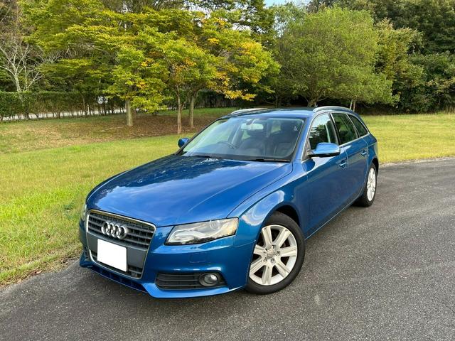 中古車 アウディ A4アバント 1.8TFSI 黒革シート シートヒーター