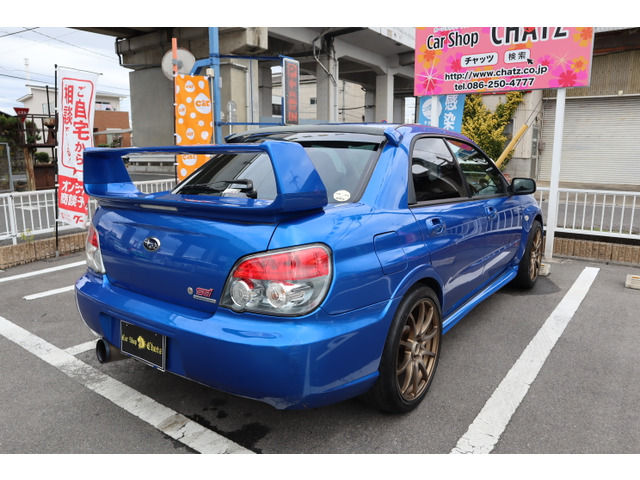 中古車 スバル インプレッサWRX 2.0 WRX STI 4WD 6MTターボ エアロ