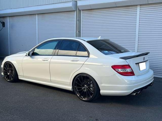 中古車 AMG C63 K&W車高調・HRE20インチAW・機械式LSD の中古車詳細