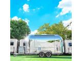 TKKX キッチントレーラー T010即納 大型トレーラー 中も広々