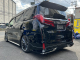 アルファード 3.5 エグゼクティブ ラウンジ S 白本革 サンルーフ 車高調 21AW