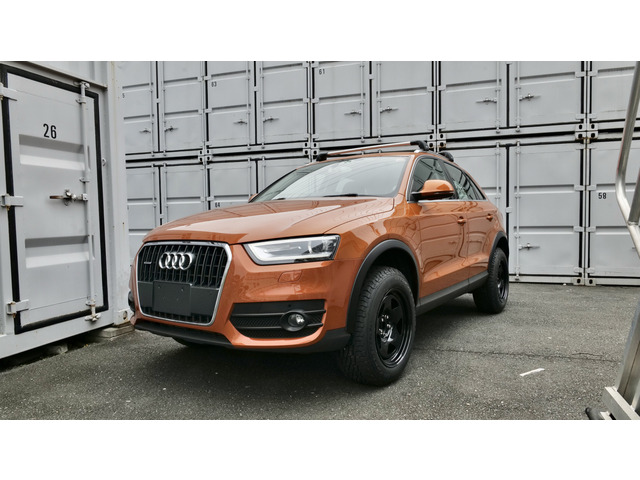 中古車 アウディ Q3 2.0 TFSI クワトロ 170PS 4WD ALL GROUND リフトアップED の中古車詳細 (48,000km,  サモアオレンジメタリック, 神奈川県, 132万円)