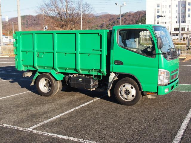 三菱ふそう キャンター 4.9 ダンプ 全低床 DX ディーゼル 4WD 新明和製