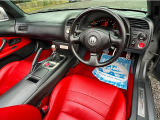 S2000 2.0 6速MT 赤革シート 社外アルミ 車高調