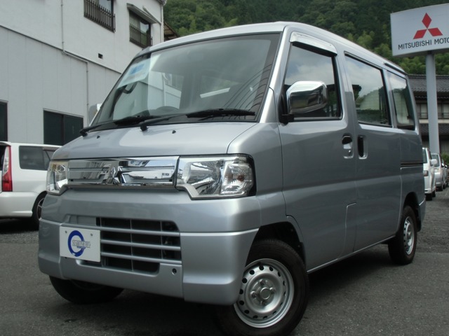 三菱 ミニキャブV G 車検2年付き 機関良好 ハイルーフ キーレス グレイ 