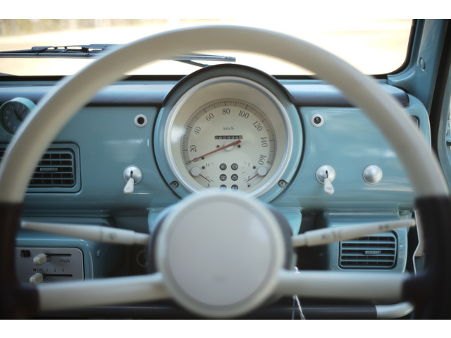中古車 日産 パオ 1.0 ベースグレード MT シート張替え自社レストア付 