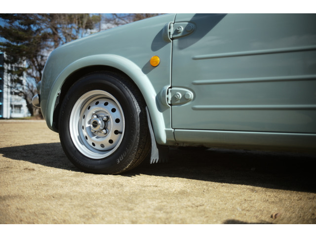 日産 パオ 1.0 キャンバストップ レザーシート キャンバストップ張替え