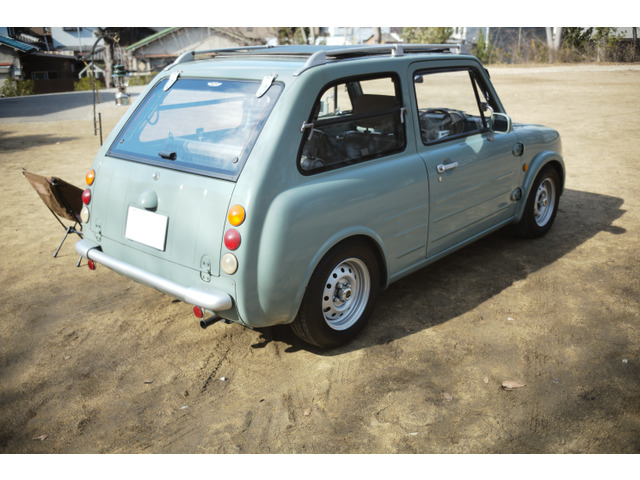 日産 パオ 1.0 キャンバストップ レザーシート キャンバストップ張替え