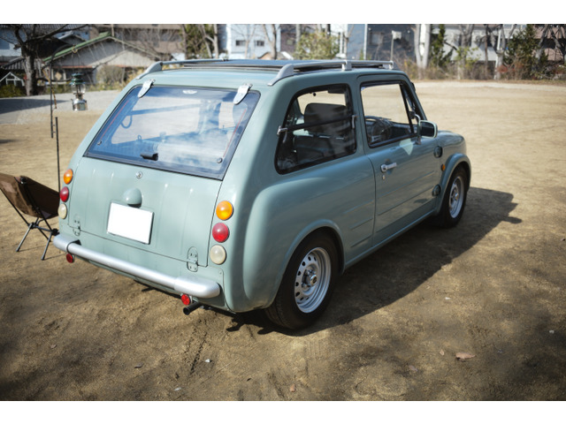 日産 パオ 1.0 キャンバストップ レザーシート キャンバストップ張替え