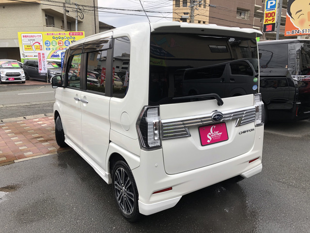 中古車 スバル シフォン カスタム RS リミテッド スマートアシスト 2年