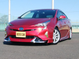 プリウス 1.8 A ツーリングセレクション モデリスタエアロ 車高調 純正9インナビ