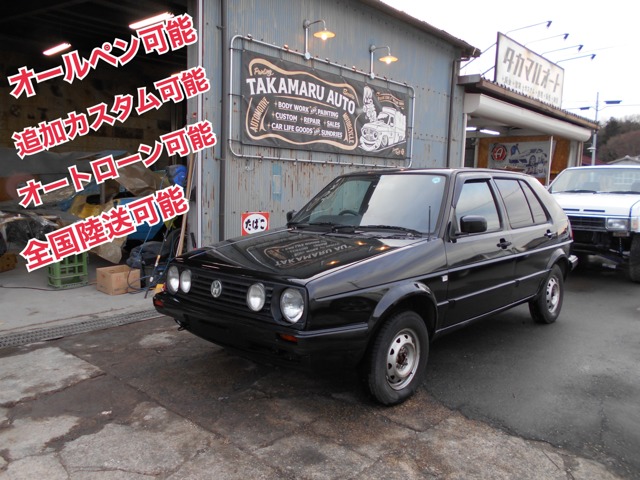 中古車 フォルクスワーゲン ゴルフ CLi ゴルフ2/MT車/サンルーフ付 の