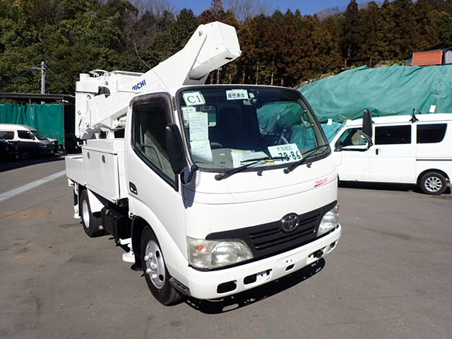 中古車 トヨタ トヨエース 高所作業車 H19 9.7M アイチSK10B 検付 の中古車詳細 (176,978km, ホワイト, 大阪府,  195.8万円) | 中古車情報・中古車検索なら【車選びドットコム（車選び.com）】