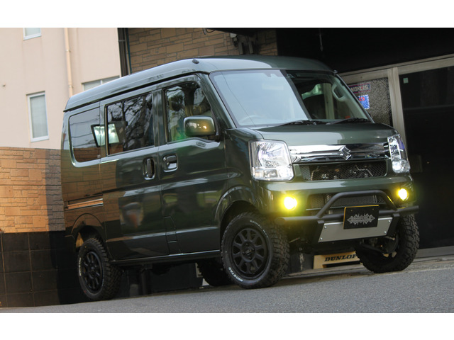 エブリィ リフトアップ DA17V ジョインターボ 5MT 4WD ナビETC 