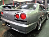スカイライン 2.5 25GT ターボ 後期RB25ターボマフラー車高調19AW