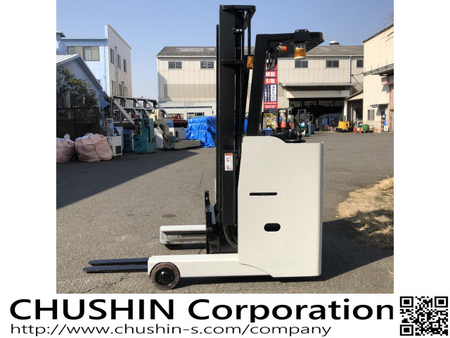 荷重計付 トヨタ ハイマスト4m バッテリーフォークリフト 1トン 関東