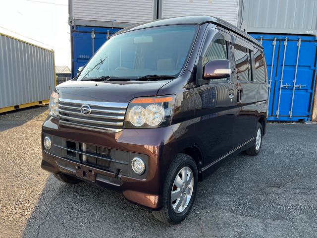 中古車 ダイハツ アトレーワゴン カスタムターボ RS ナビ/TV/左 ...