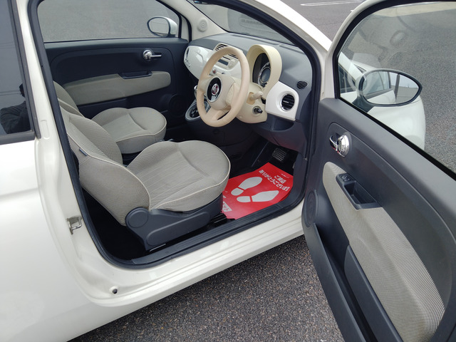 フィアット 500 1.4 16V ポップ の中古車詳細 (77,261km, ホワイト