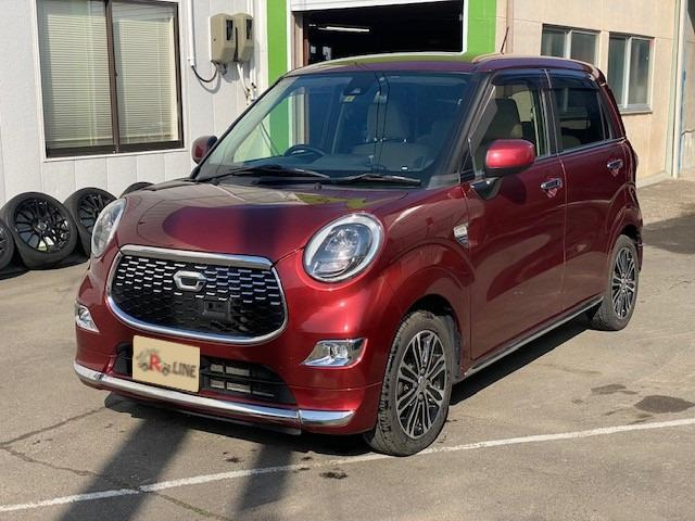 中古車 ダイハツ キャスト スタイル Gターボ SAII 衝突軽減システム ナビTV ETC の中古車詳細 (187,653km, ワインレッド,  宮城県, 45.9万円)