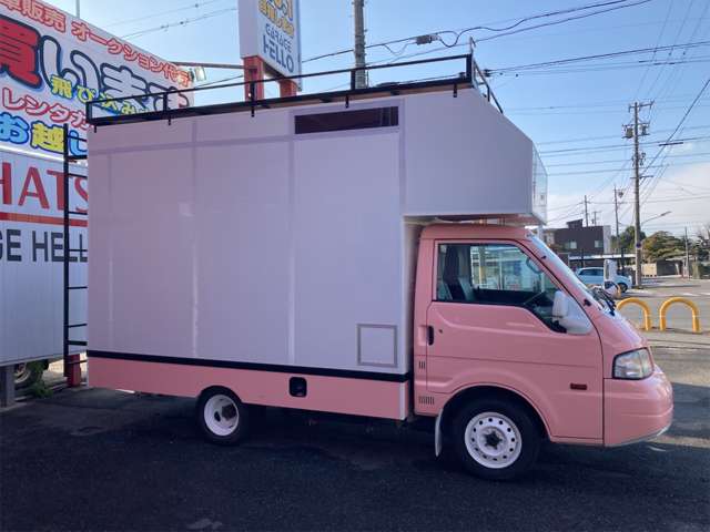 中古車 マツダ ボンゴトラック キッチンカー 移動販売車 新基準 の中古車詳細 (62,000km, 桃, 愛知県, 258万円) |  中古車情報・中古車検索なら【車選びドットコム（車選び.com）】