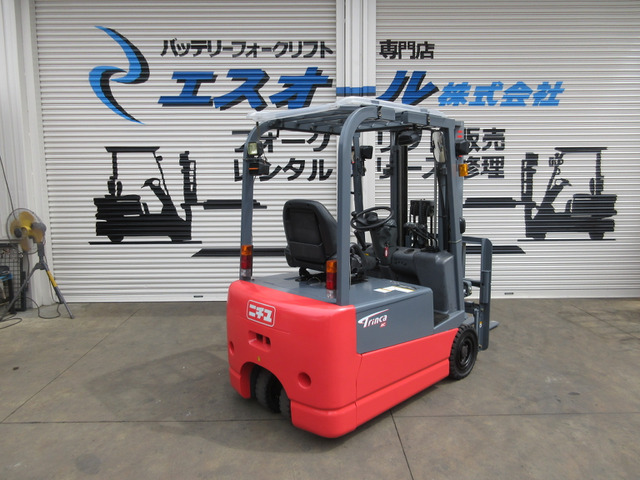ニチユ 2.8トン バッテリー フォークリフト ニチユ 回転フォーク 3m