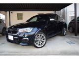 【中古車情報】BMW X4  M40i M40i 左ハンドル ブラウンレザーシート 純正ナビTV 社外グリル の中古車詳細（走行距離：1.9万km、カラー：ブラックM、販売地域：愛知県豊田市西山町）