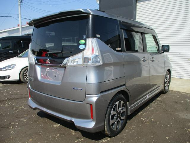 中古車 三菱 デリカD:2 1.2 カスタム ハイブリッド MV 4WD 社外ナビ