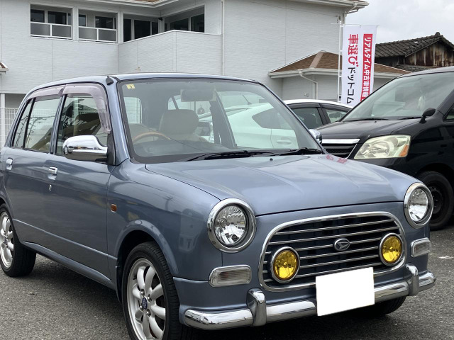 中古車 ダイハツ ミラジーノ 名変込み オールペン済 レザーシート の