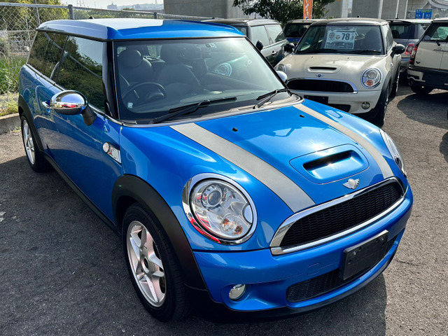 中古車 BMW MINI ミニクラブマン クーパー S 車検整備付き 修復歴無 正規ディーラー車 の中古車詳細 (68,684km, ブルー,  大阪府, 58万円) | 中古車情報・中古車検索なら【車選びドットコム（車選び.com）】