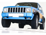 チェロキー リミテッド 4WD リミテッド 4WD リフトアップ ウッドパネル仕様 ワイドオ...