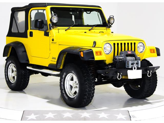 中古車 クライスラージープ ラングラー スポーツ ソフトトップ 4WD