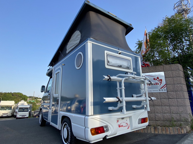 中古車 三菱 ミニキャブトラック キャンピング車 4WD AT FFヒータ の中古車詳細 (7,363km, ブルー, 神奈川県, 228.3万円)  | 中古車情報・中古車検索なら【車選びドットコム（車選び.com）】