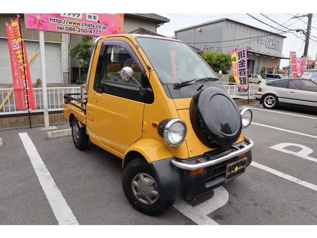 中古車 ダイハツ ミゼットII Rタイプ カスタム車 4MT 外品ハンドル の