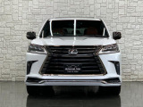 LX 570 ブラック シークエンス 4WD モデリスタエアロ/Rエンター/本革/SR