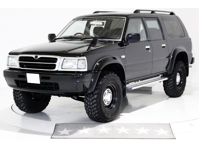 中古車 マツダ プロシードマービー 2.5 4WD リフトアップリアステップバンパウッドステ の中古車詳細 (71,000km, ブラック, 群馬県,  198万円) | 中古車情報・中古車検索なら【車選びドットコム（車選び.com）】